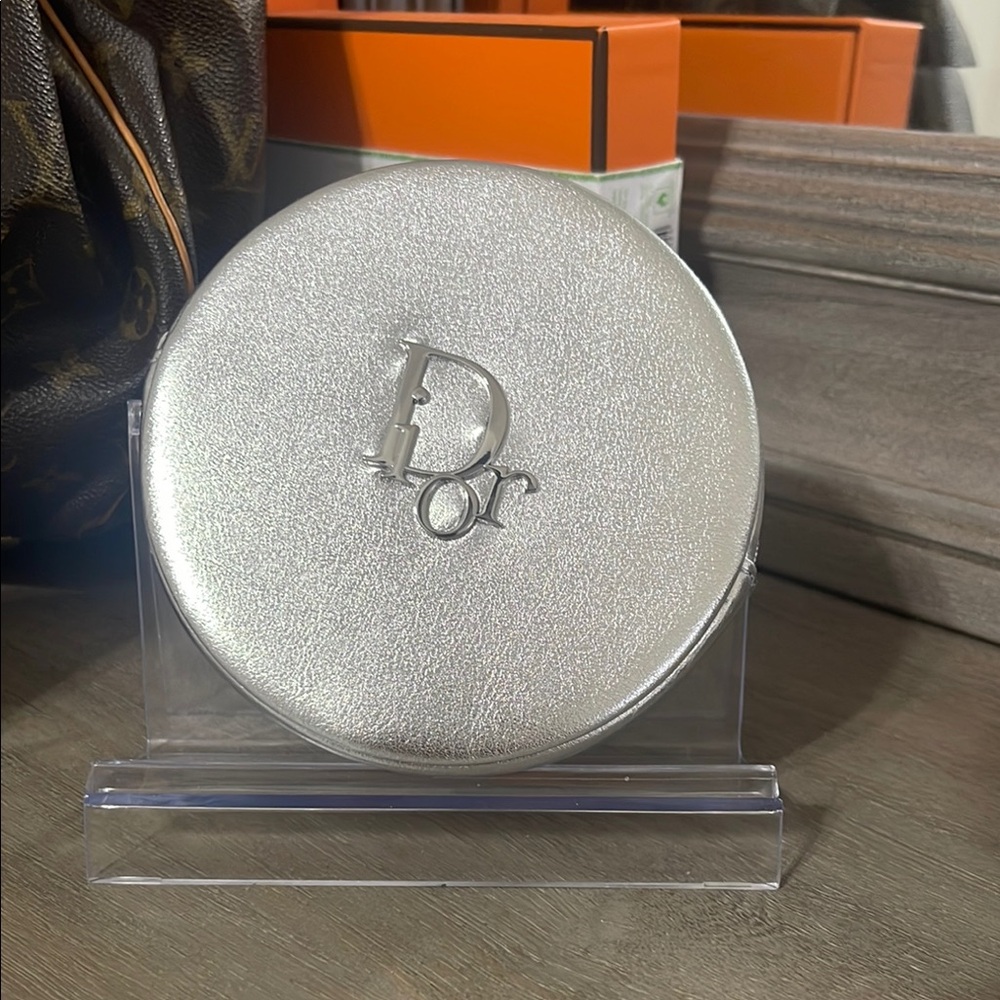 Dior Silver Vanity Case